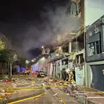 Fuerte explosión de gas en un edificio de viviendas de la calle Goya en Valladolid