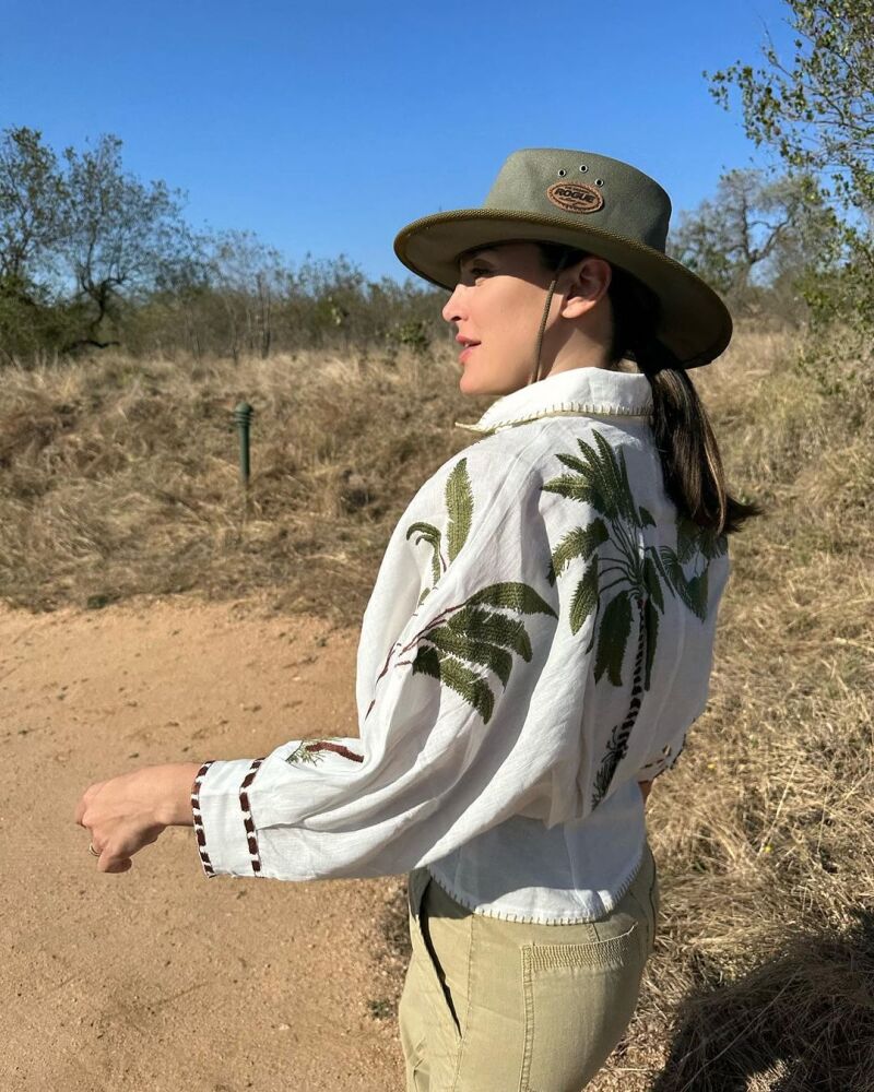 Tamara Falcó con look de safari en su luna de miel con Íñigo Onieva