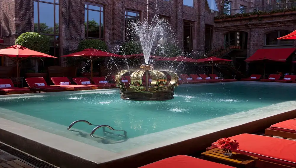 La piscina
