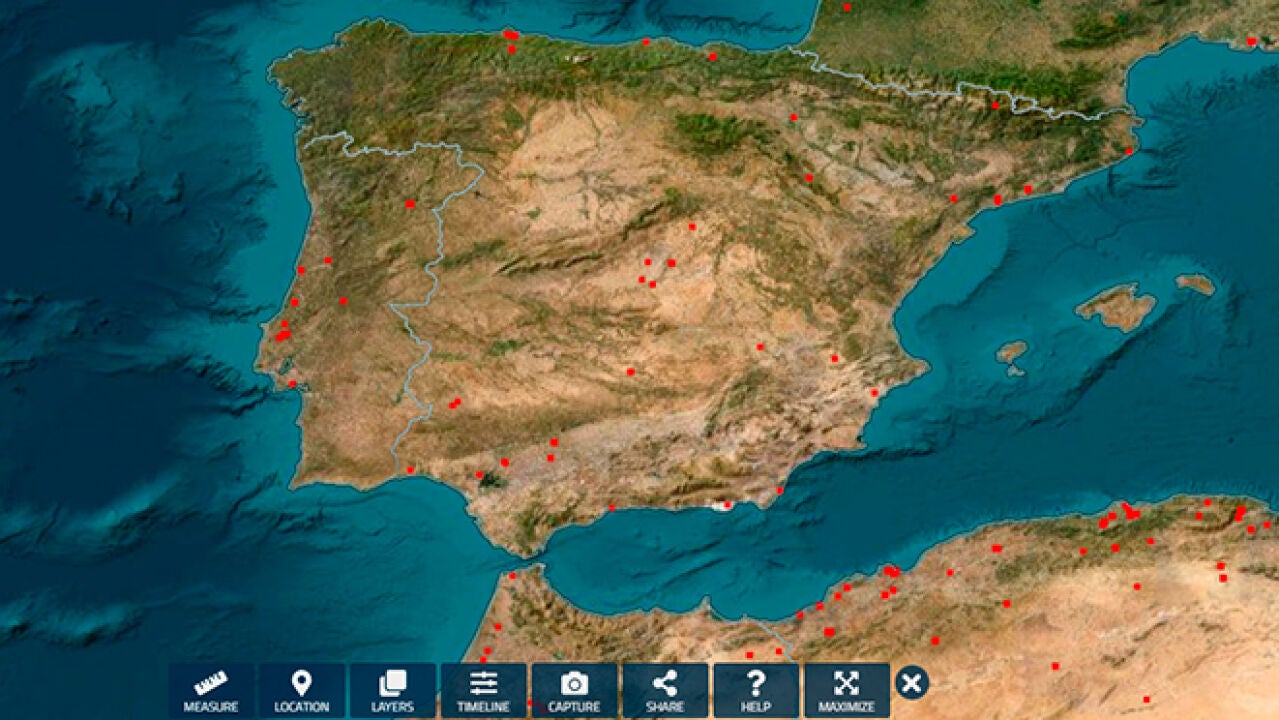 El ‘Google Maps’ de la NASA en el que puedes ver los incendios que hay ...