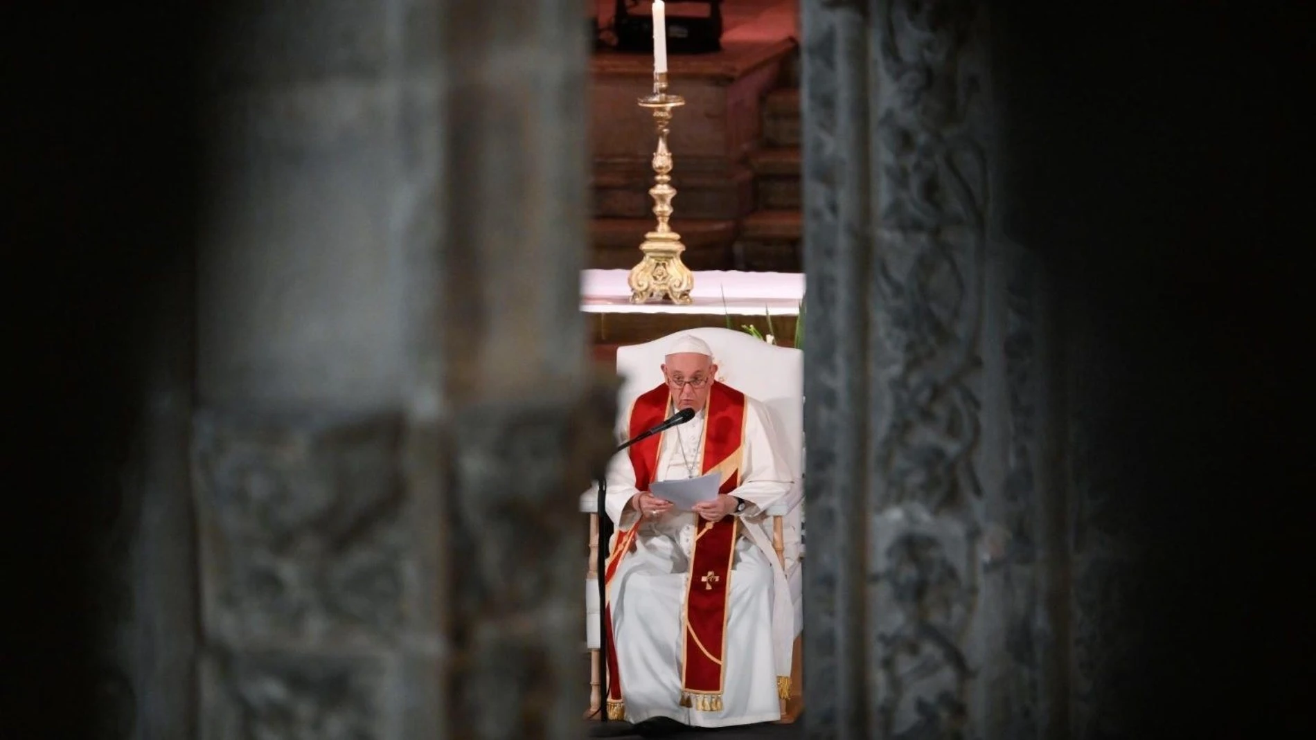 El Papa Francisco en Lisboa. VATICAN MEDIA DIVISIONE FOTO 03/08/2023