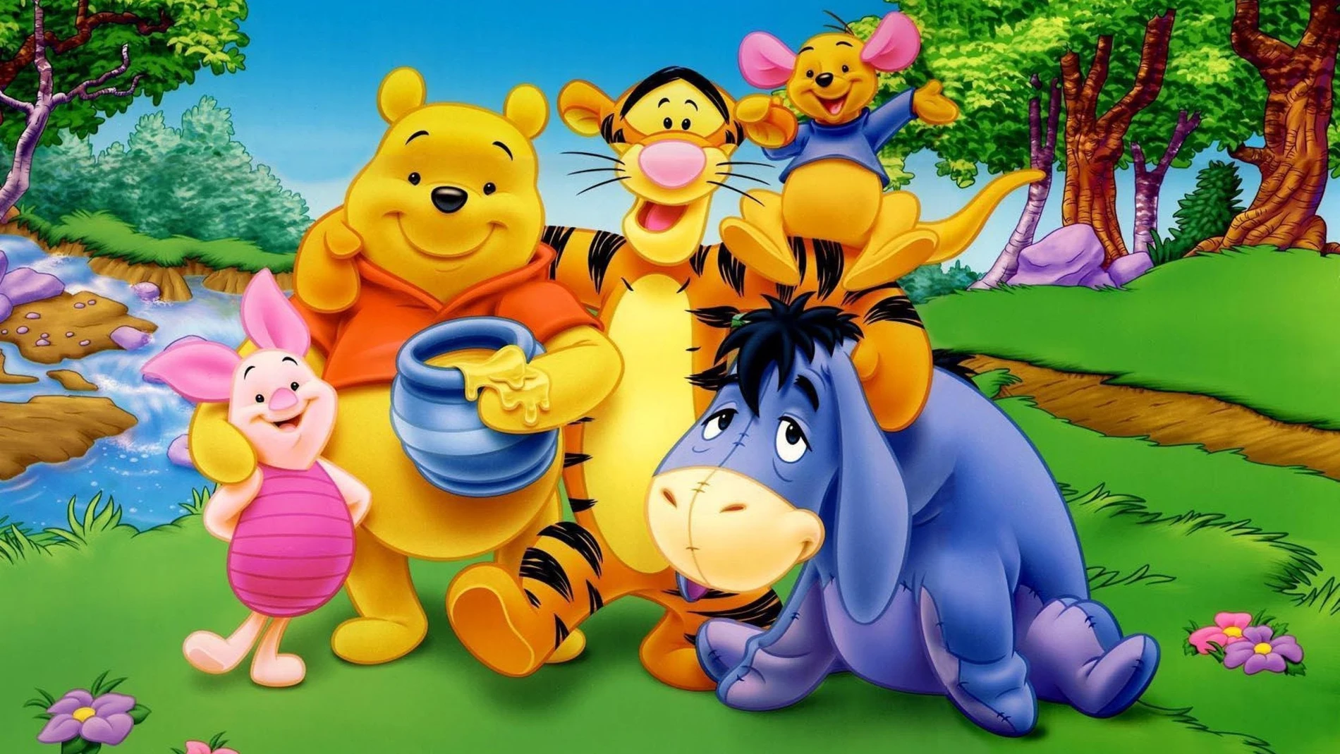 Winnie de Pooh y sus amigos
