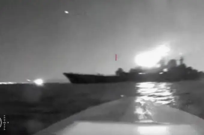 Golpe a la Armada rusa con drones marinos ucranianos