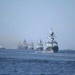 Russian Navy Day Parade of Ships