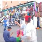 Sánchez y su familia, en Marrakech