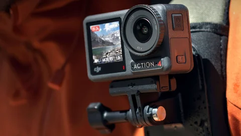 DJI Osmo Action 4, luz, cara y acción