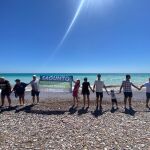 Cadena Humana en defensa de las playas de Almardà, Corinto, Malvarrosa y Canet d'en Berenguer
