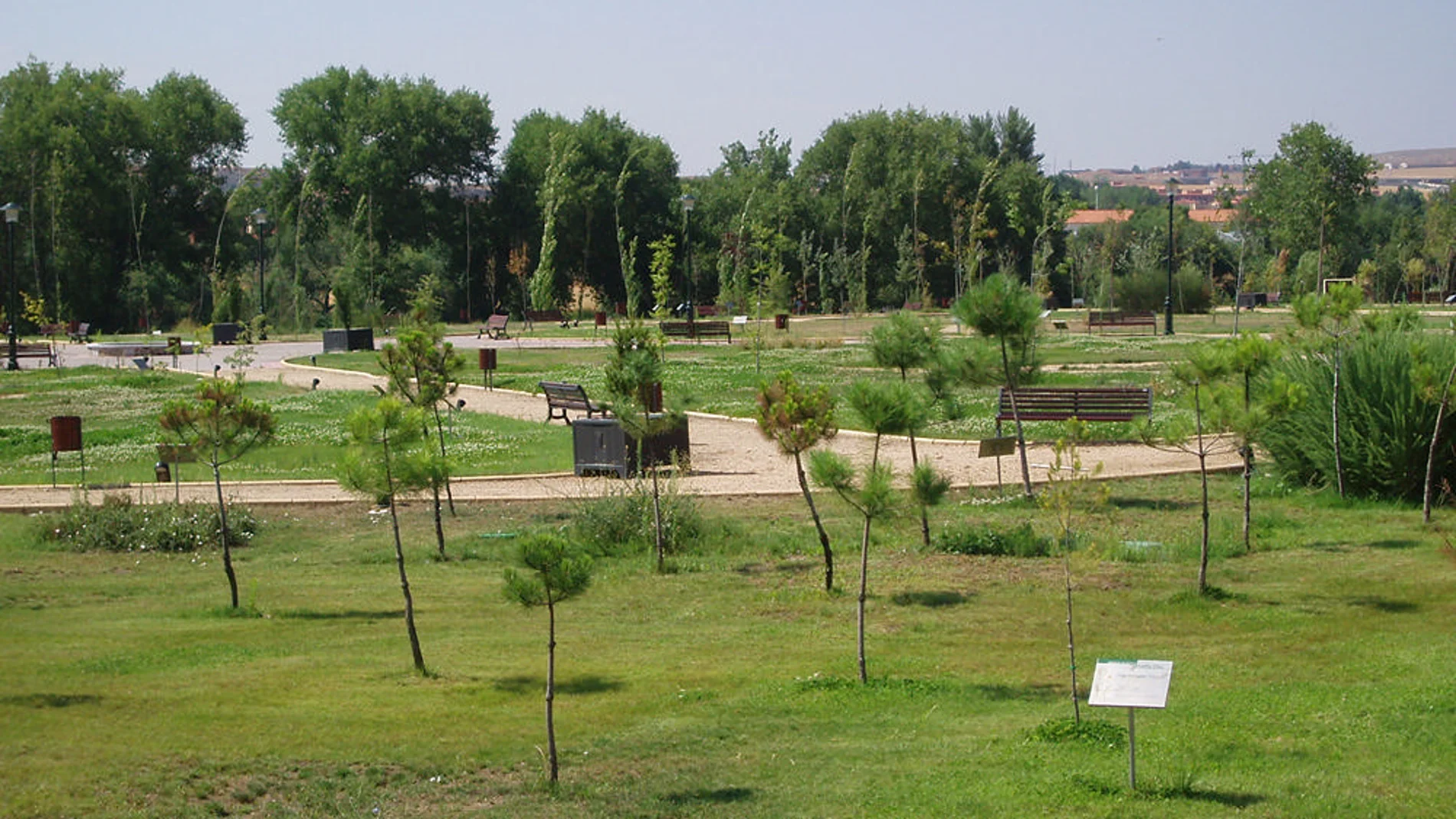 Parque de Huerta Otea en Salamanca