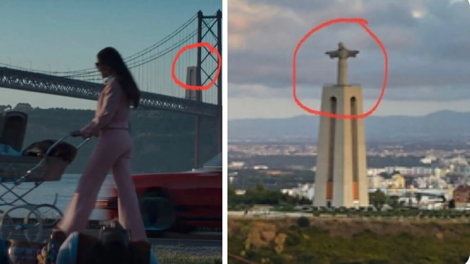 El Cristo Rey desaparece misteriosamente en anuncio de Porsche rodado en Portugal