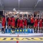 España se proclama campeona de Europa de hockey patines por 19ª vez en su historia, en la gran final disputada en l’Ateneu de Sant Sadurní d’Anoia.