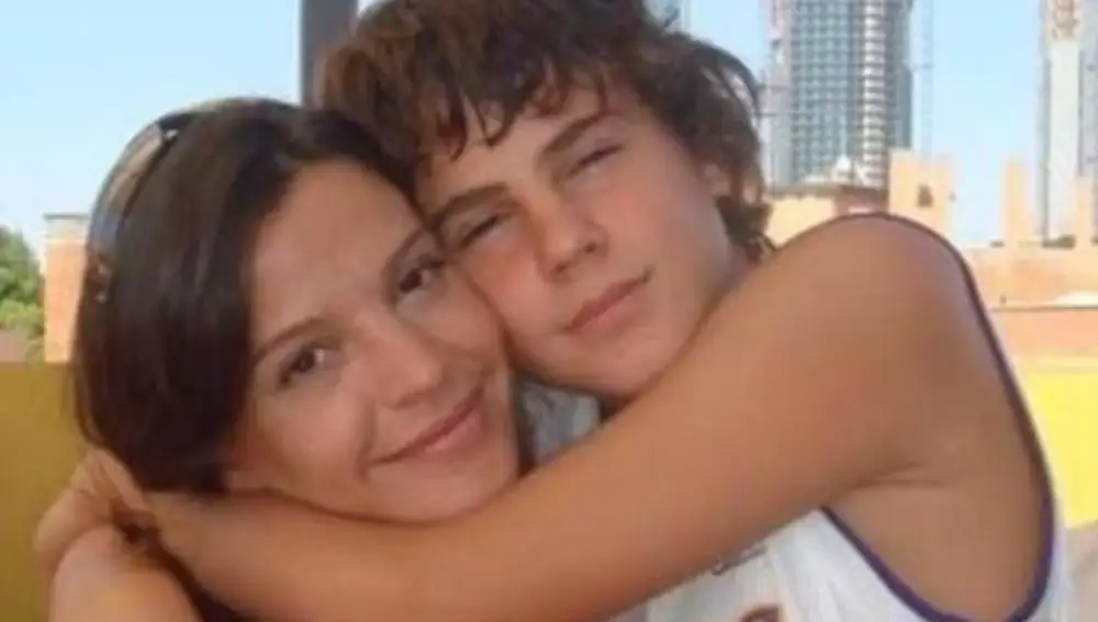 Silvia Bronchalo y su hijo Daniel