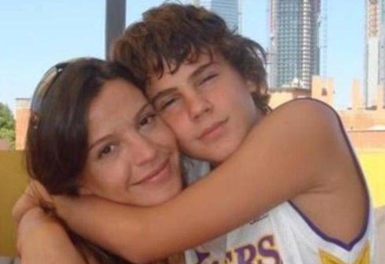 Silvia Bronchalo y su hijo Daniel