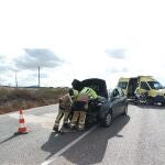 Sucesos.- Seis personas heridas en un accidente de tráfico en Fuente Álamo (Murcia)