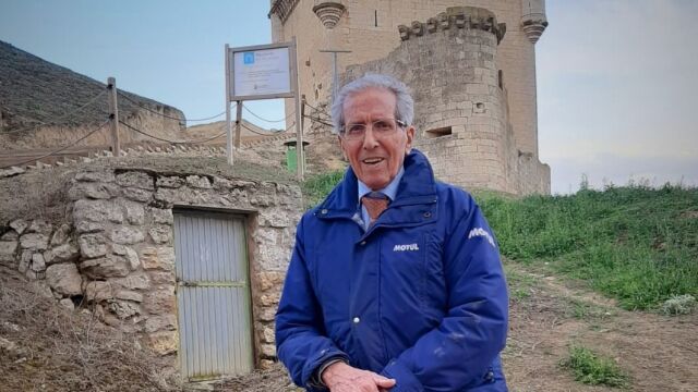 Federico Martín Bahamontes en Villanueva de San mancio