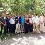 El consejero Suárez-Quiñones visita las mejoras en el Cañón del Río Lobos con alcaldes