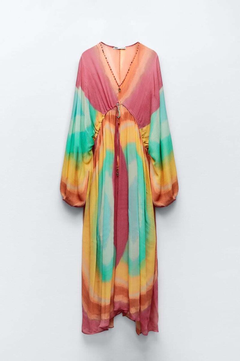 Vestido tie dye.