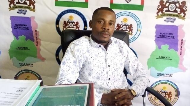 George Korbla Nyakpo, líder del independentismo de Togolandia Occidental.
