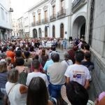 Concentración de repulsa por el asesinato machista de Pozoblanco (Córdoba)