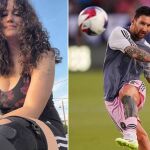 Amanda y Leo Messi