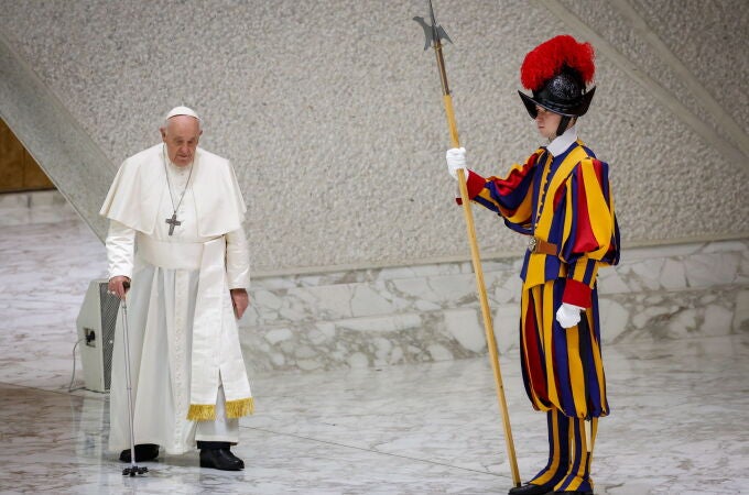 El Papa Francisco dirige la audiencia general semanal
