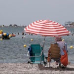 Playas llenas ante las altas temperaturas en toda España