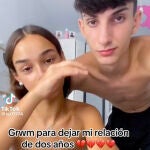 Una pareja rompe delante de cámaras "GRWM para dejar mi relación de dos años"