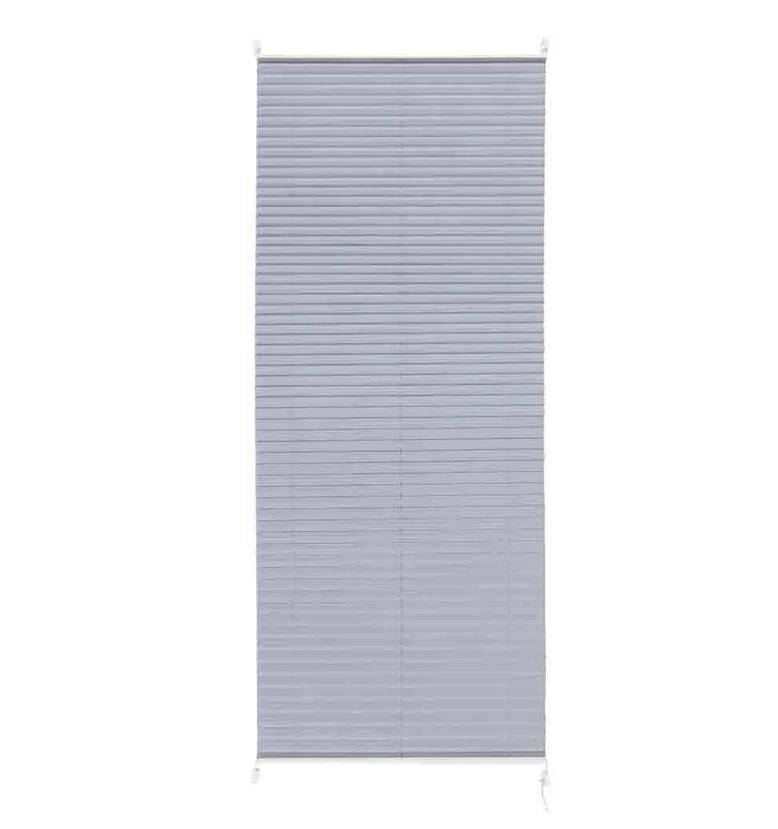 Estor plisado en color gris 