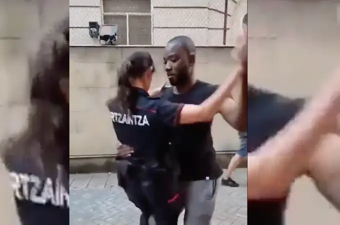 Bulo: el video en el que aparece una Ertzaintza bailando bachata con un hombre en Bilbao es falso