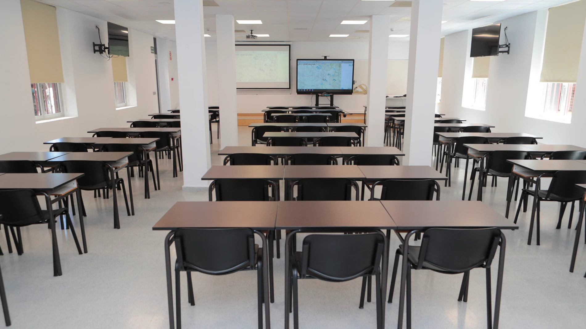 Una de las aulas en las que estudiará Doña Leonor