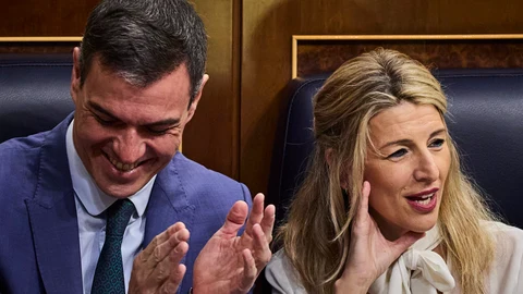 Pedro Sánchez y Yolanda Díaz