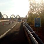 Obras de conservación en el puente de Melgar de Fernamental