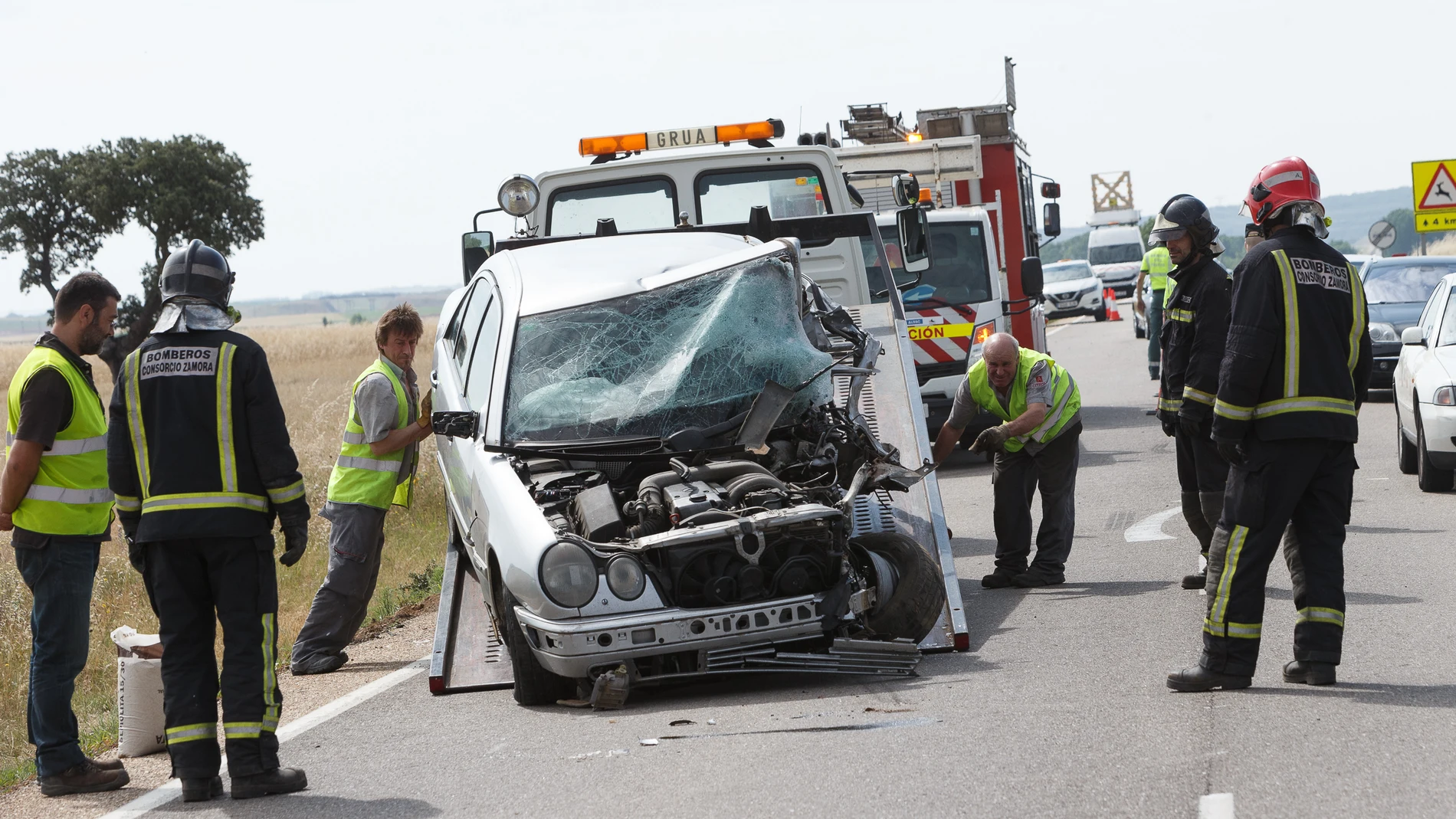 Accidente mortal en la N-631 en la provincia de Zamora