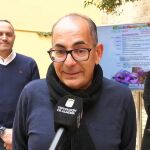 El concejal detenido en Almería, en el centro de la imagen