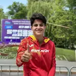 María Pérez, la primera española con un récord del mundo de atletismo, en 35 kilómetros marcha