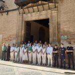 El Ayuntamiento de Huesca guarda un minuto de silencio tras las últimas denuncias por agresión sexual en las fiestas