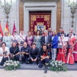 Ayuso y Almeida participan en la entrega de las Palomas de Bronce-Bomberos de Madrid