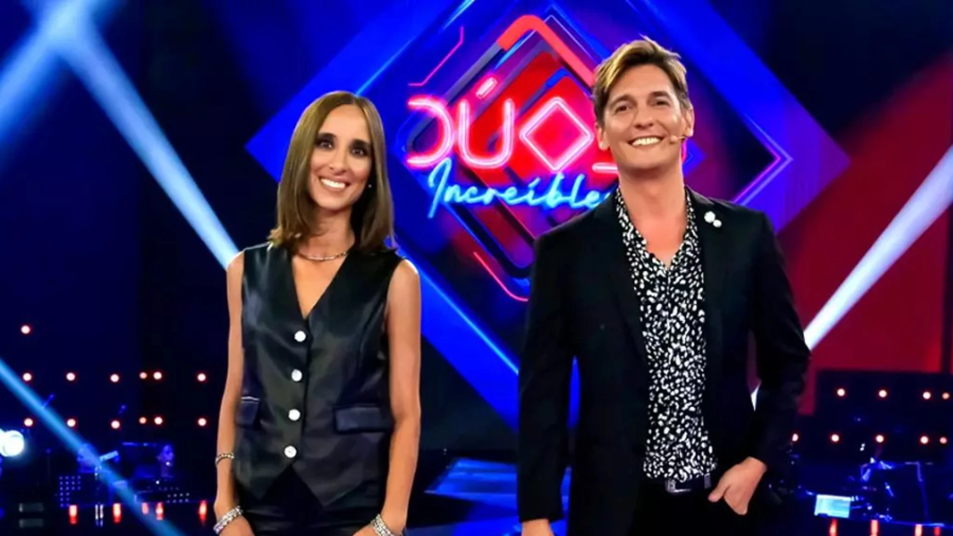 Julia Varela y Xavi Martínez, presentadores de 'Dúos increíbles 2'