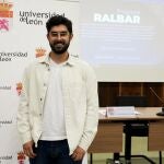 ICAL. El estudiante de Doble Grado en Historia e Historia del Arte en la Universidad de León, Diego Álvarez Rodríguez