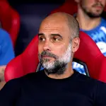 Fútbol/Supercopa.- Pep Guardiola: "El Sevilla nos podía haber sentenciado, luego hemos encontrado el ritmo"