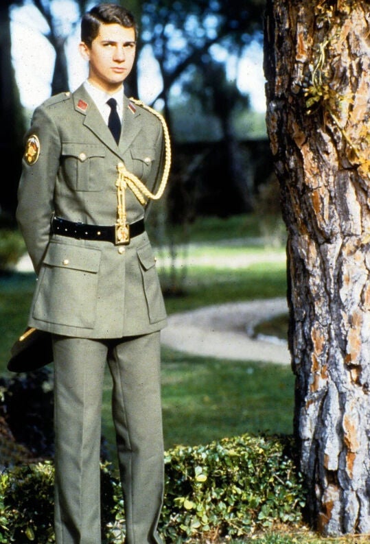 Rey Felipe en la Academia Militar de Zaragoza