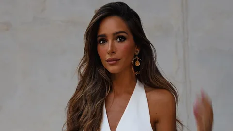 Rocío Osorno con total look de Zara