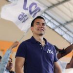 El candidato Daniel Noboa a las presidenciales de Ecuador Daniel Noboa