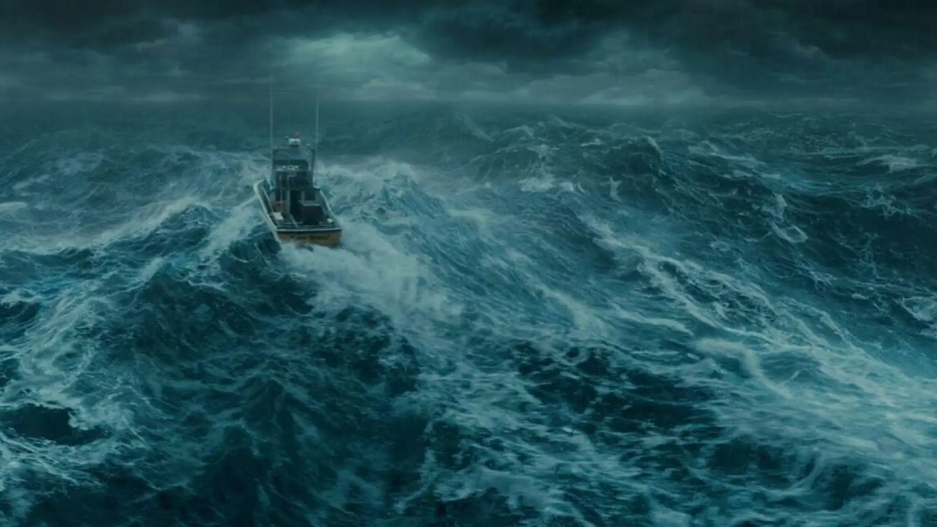 Fotograma de la película "La tormenta perfecta", que adaptaba el libro de Junger