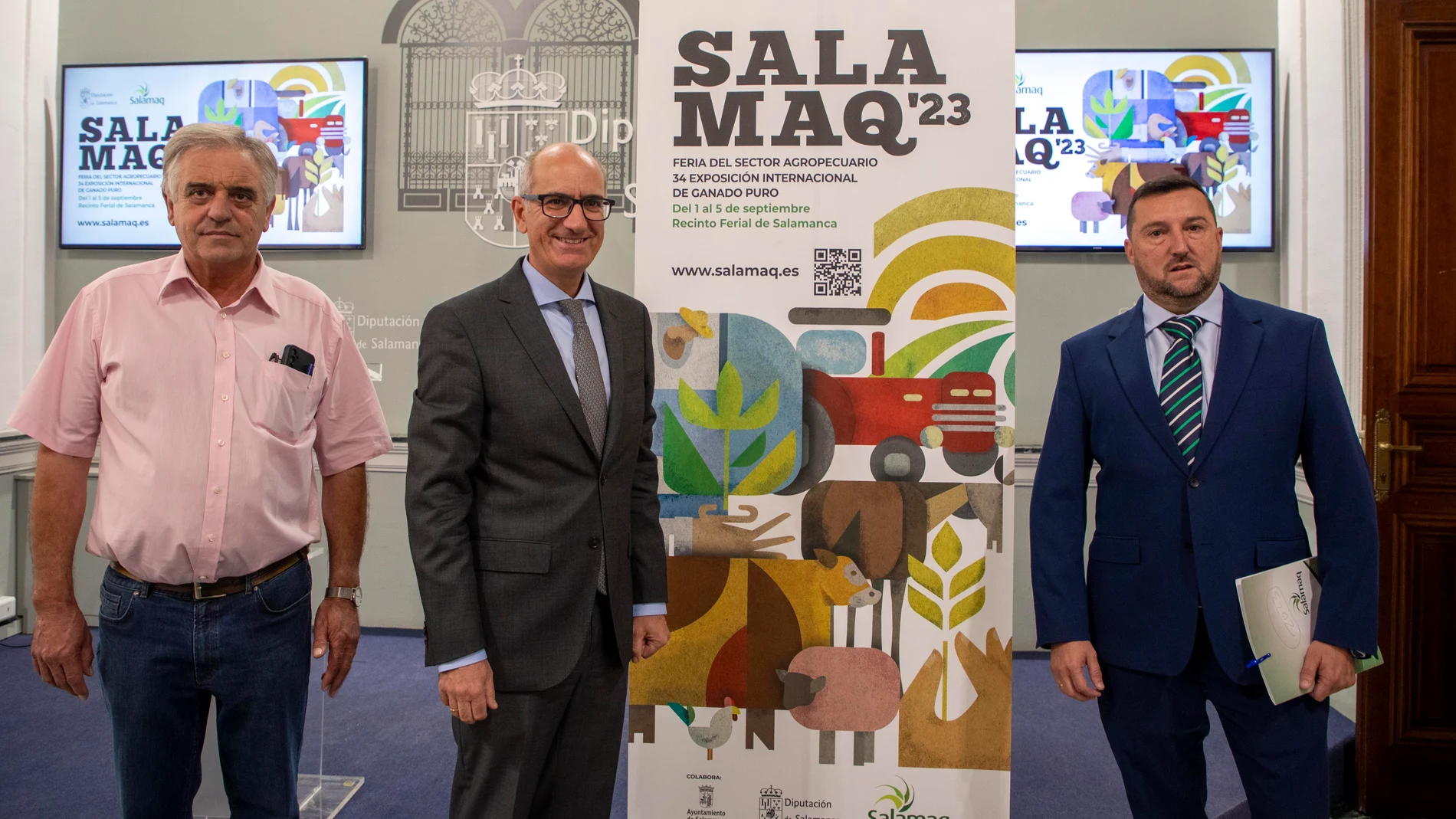 Javier Iglesias presenta la Feria Salamaq 23