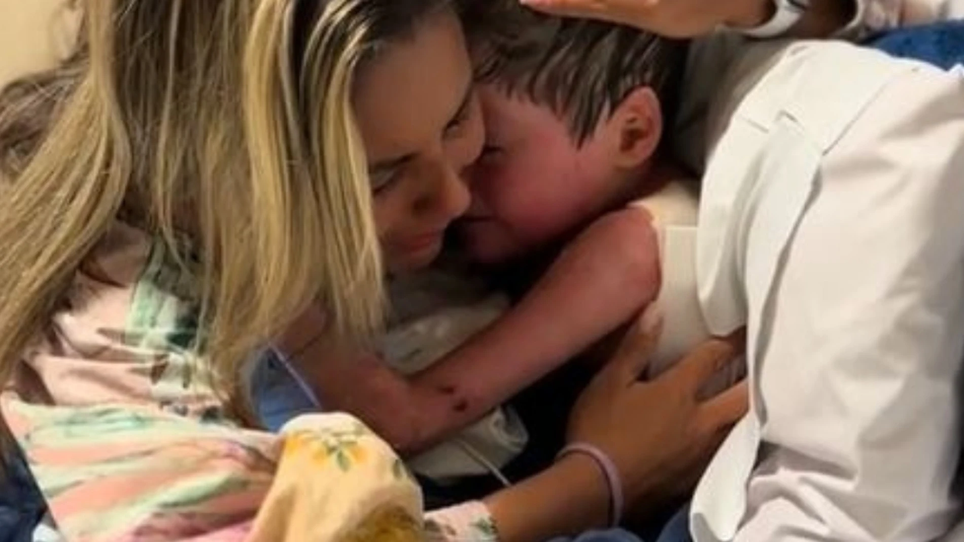Gui y su madre, Tayane Gandra