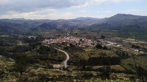 Un año después del incendio de Vall d'ebo després
