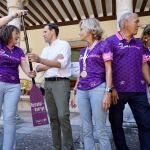 La Diputación de Valladolid homenajea a Vallkirias del Pisuerga por su Medalla de Oro en el Campeonato Nacional de Piragüismo