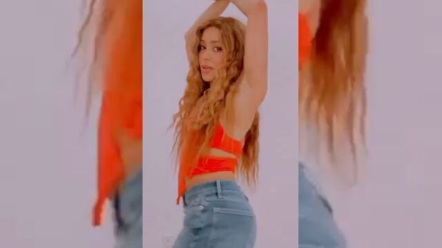 Shakira en su Instagram bailando 'Copa vacía'