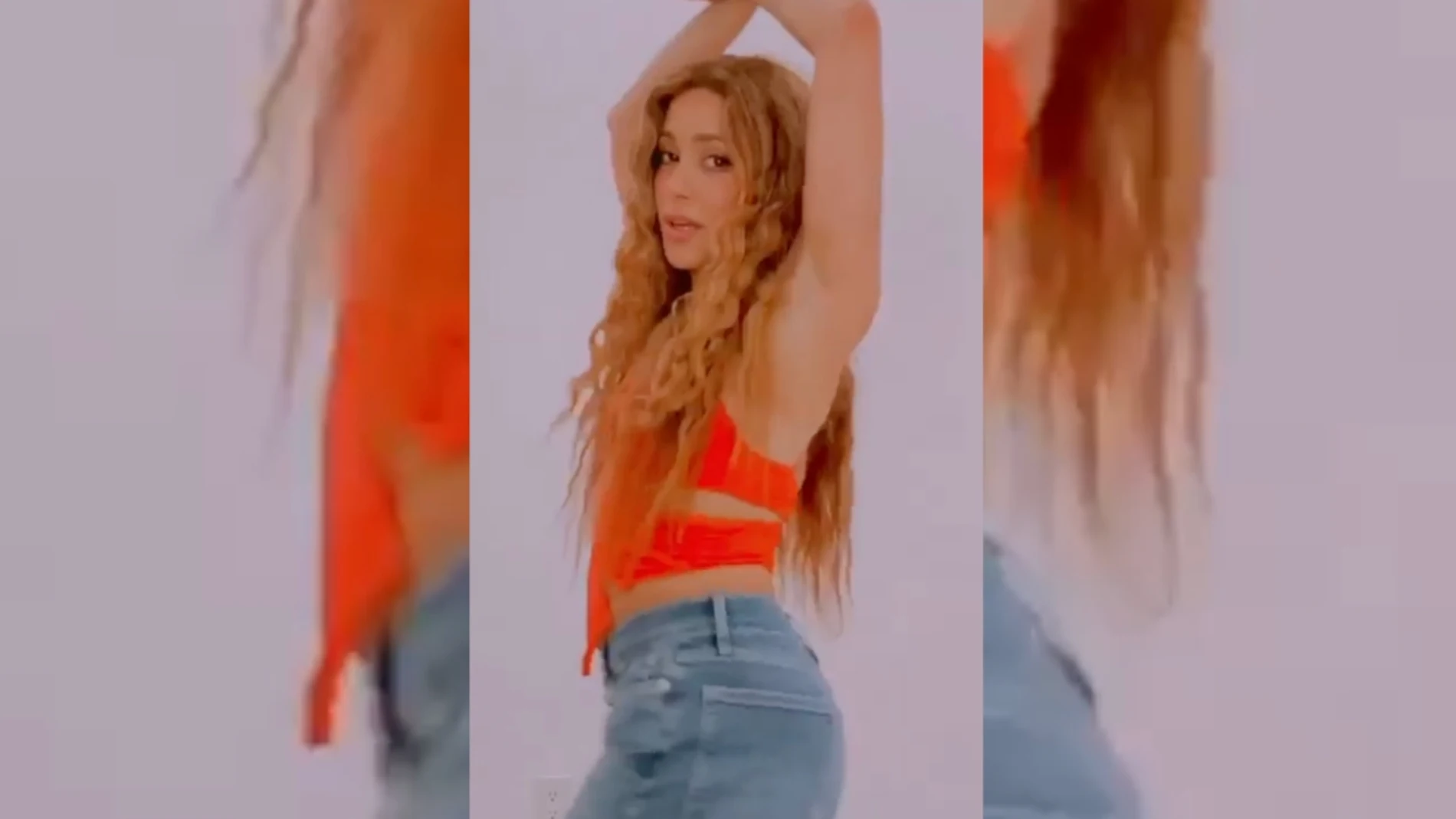 Shakira en su Instagram bailando 'Copa vacía'