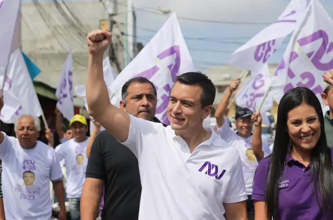 Quién es Daniel Noboa, el candidato que ha dado la sorpresa en las elecciones de Ecuador
